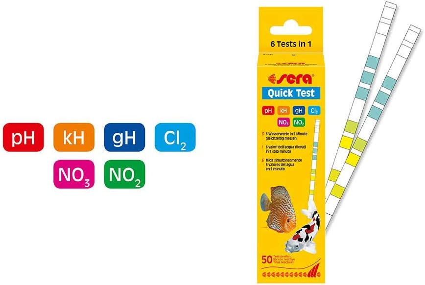 Sera Quick Test - controlo de segurança para aquários