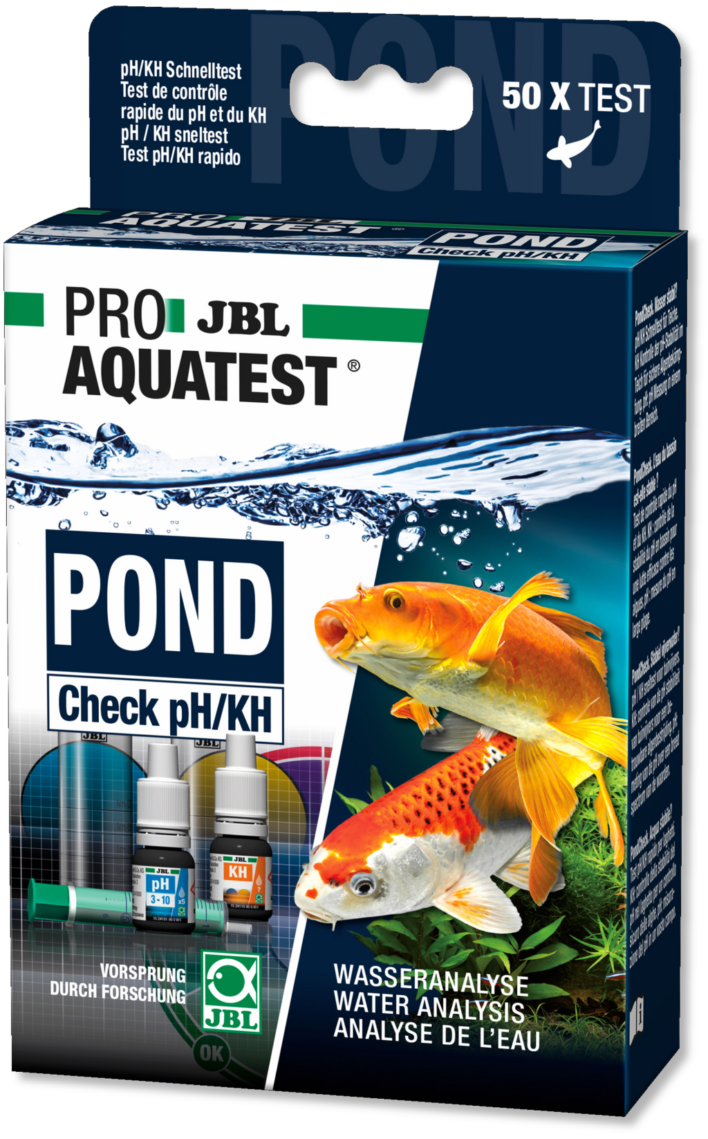 JBL PROAQUATEST POND Check pH/KH