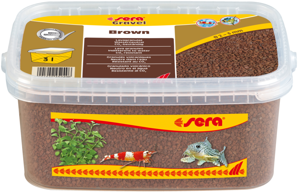 Sera Gravel Brown Lava