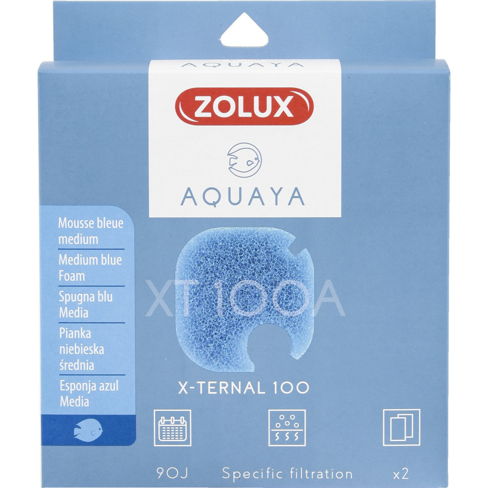 ESPUMA AZUL EXTERNAL 100 X2 AQUAYA