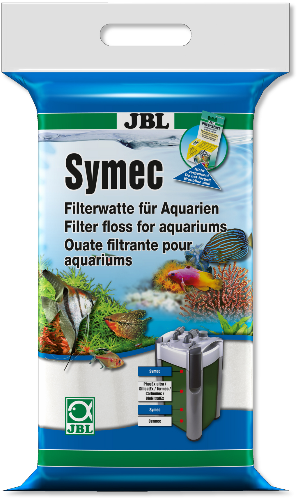 JBL SYMEC ALGODÃO FILTRANTE 250G