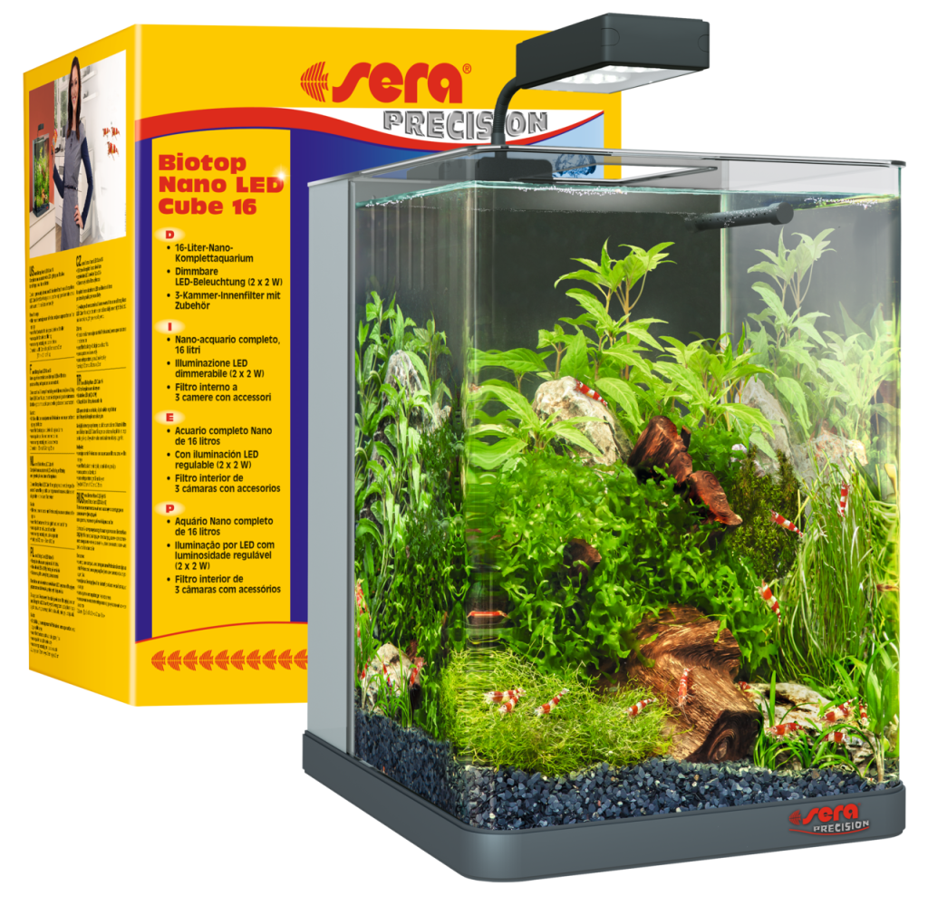 Sera Biotop Nano LED Cube 16
